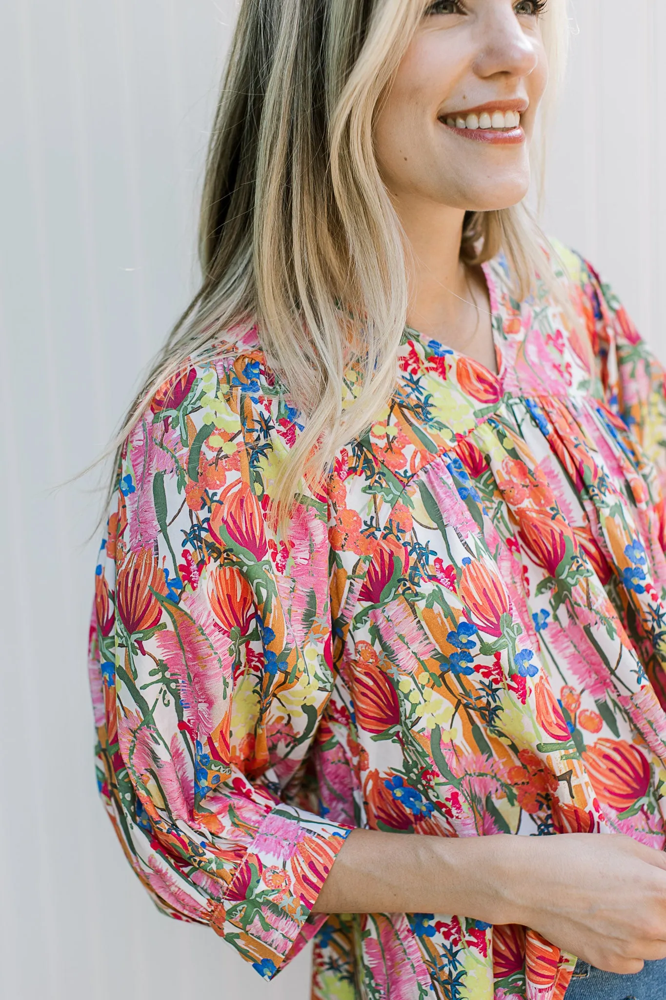 XZ Happy Flowers Top